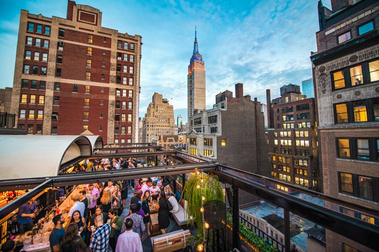 Magic Hour Rooftop at Moxy NYC