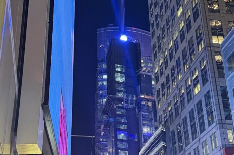 Planet Hollywood Ball Drop View from 42nd Street