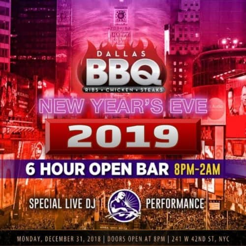 New Years Eve Dallas BBQ