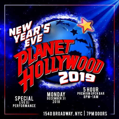 New Years Eve Planet Hollywood