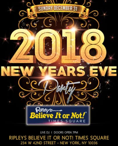 New Years Eve at Ripleys