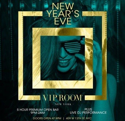 new years eve at vip room