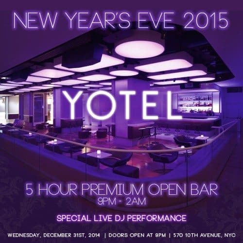 Yotel New Year's Eve