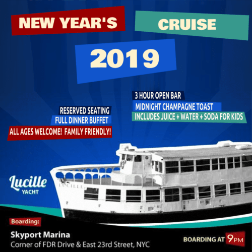 New Years Eve Lucille Yacht