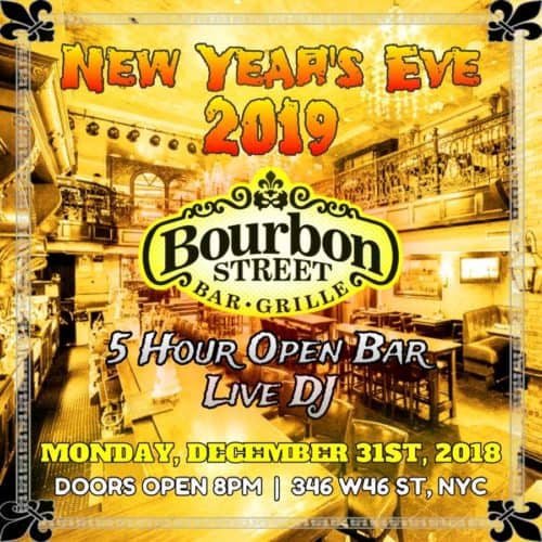 New Years Eve at Bourbon Street