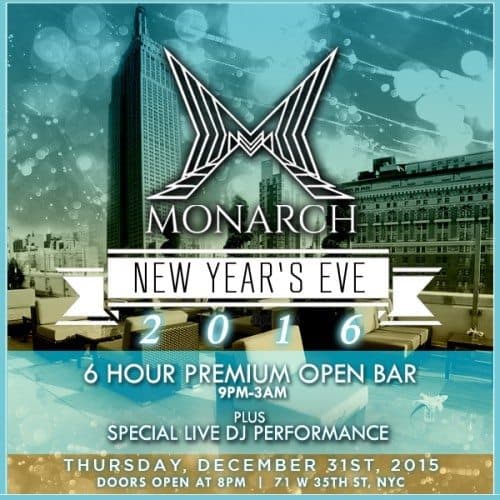 New Years Eve at Monarch