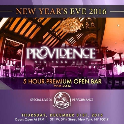 New Years Eve at Providence