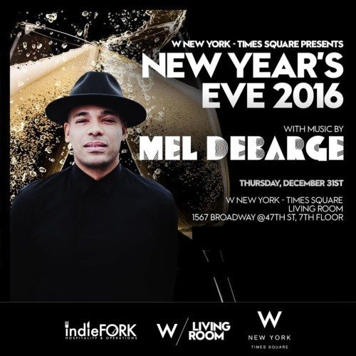 New Years Eve at Living Room W Hotel