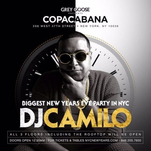 new years eve at copacabana w/ dj camilo