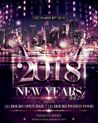 new years eve at house of brews 51st