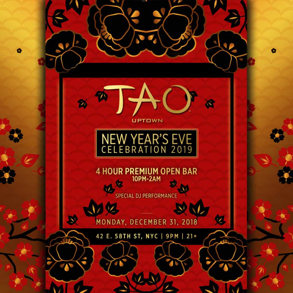 2020 Tao Uptown New Years Eve Party