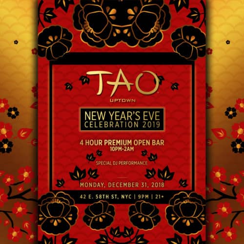 New Years Eve Tao Uptown