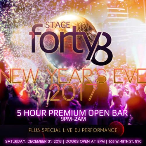 New Years Eve at Stage 48