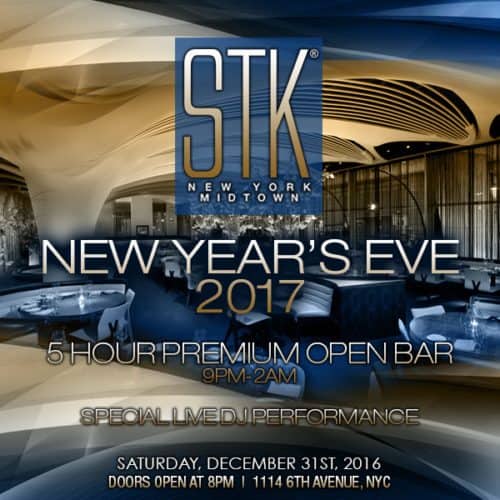 New Years Eve at STK