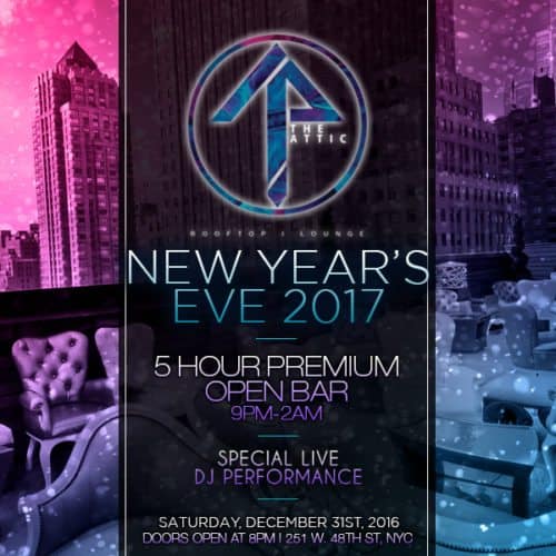 New Years Eve at The Attic