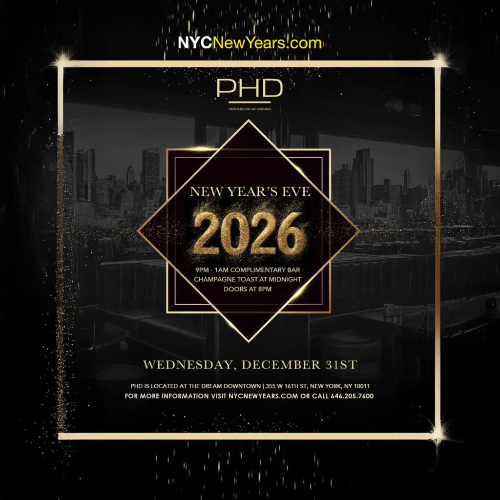 2026 PHD Downtown New Years Eve party
