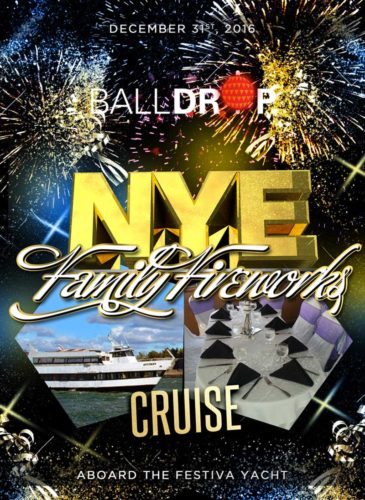 new years eve fireworks family cruise aboard festiva nyc
