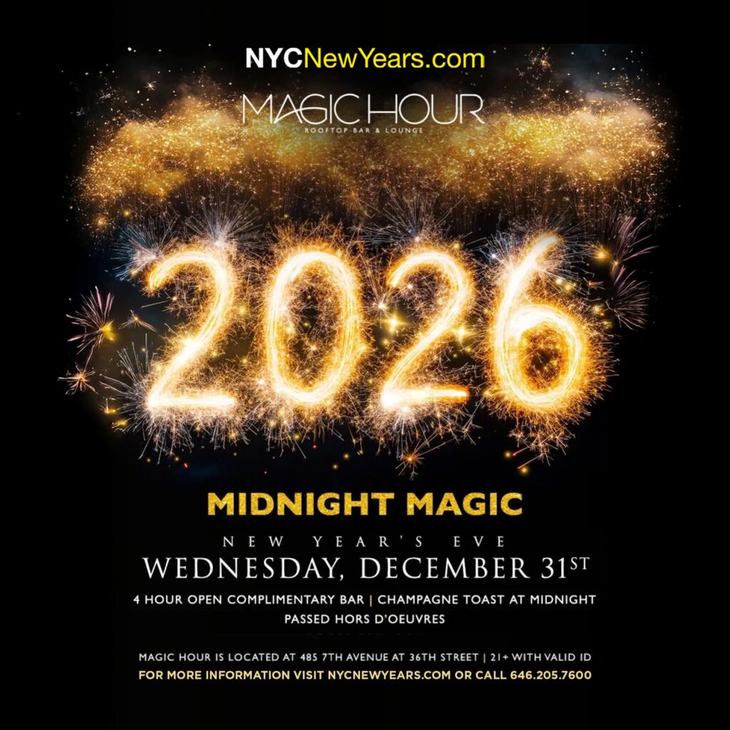Magic hours New Years Eve party