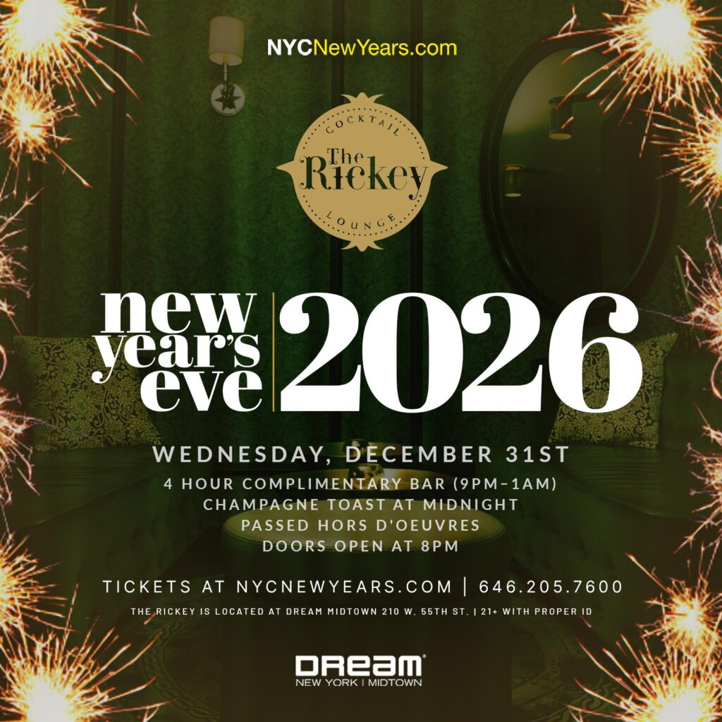 2026 The Rickey New Years Eve party
