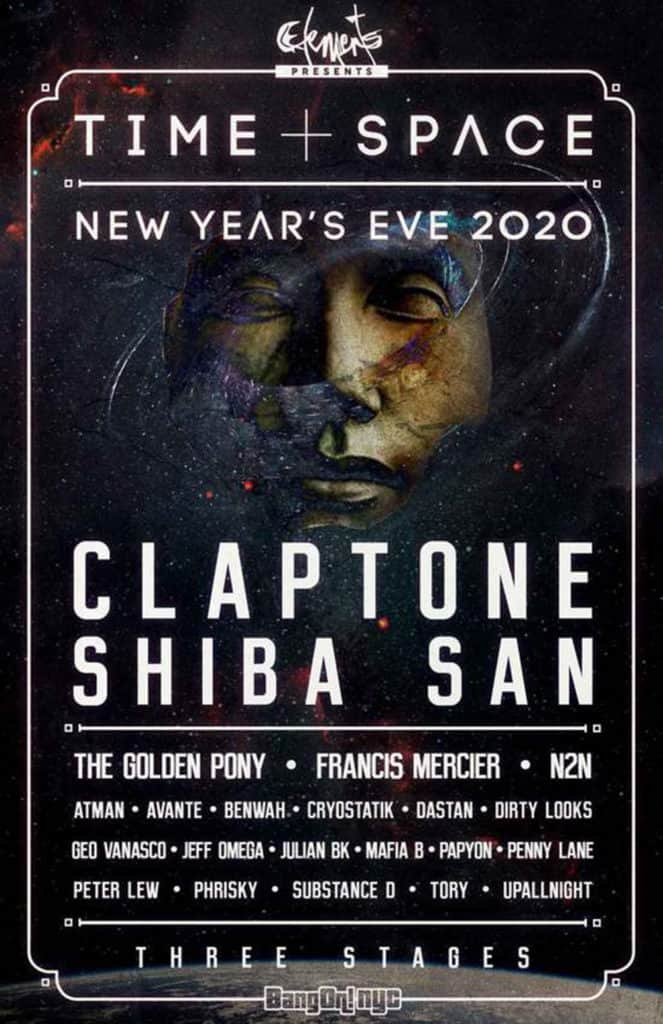 claptone new years eve party at time space festival in knockdown center