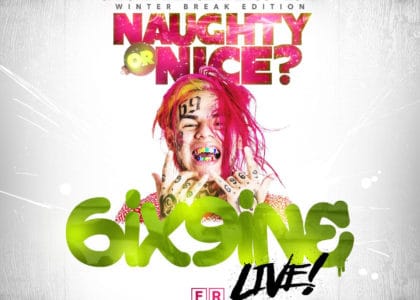 6ix9ine Live at Freq NYC 18 and over party