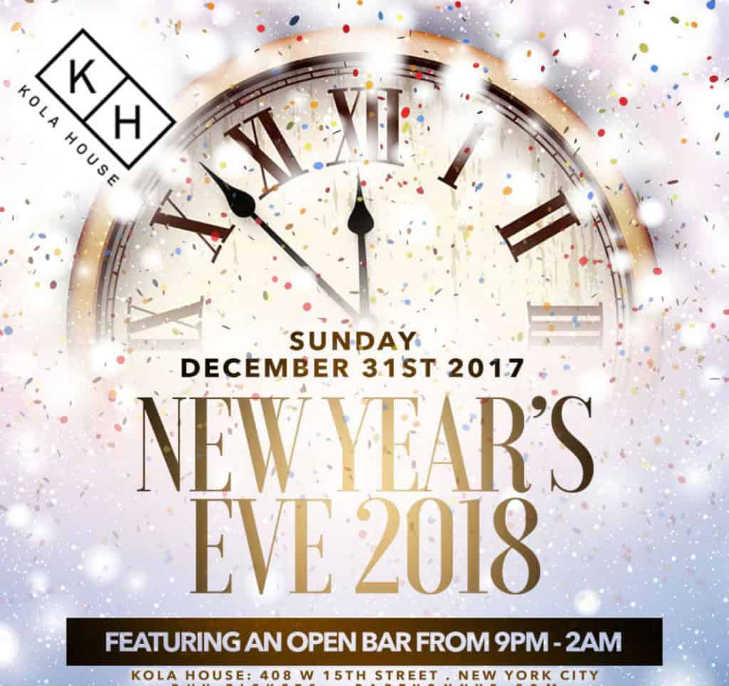 New Years Eve at Kola House (CLOSED)