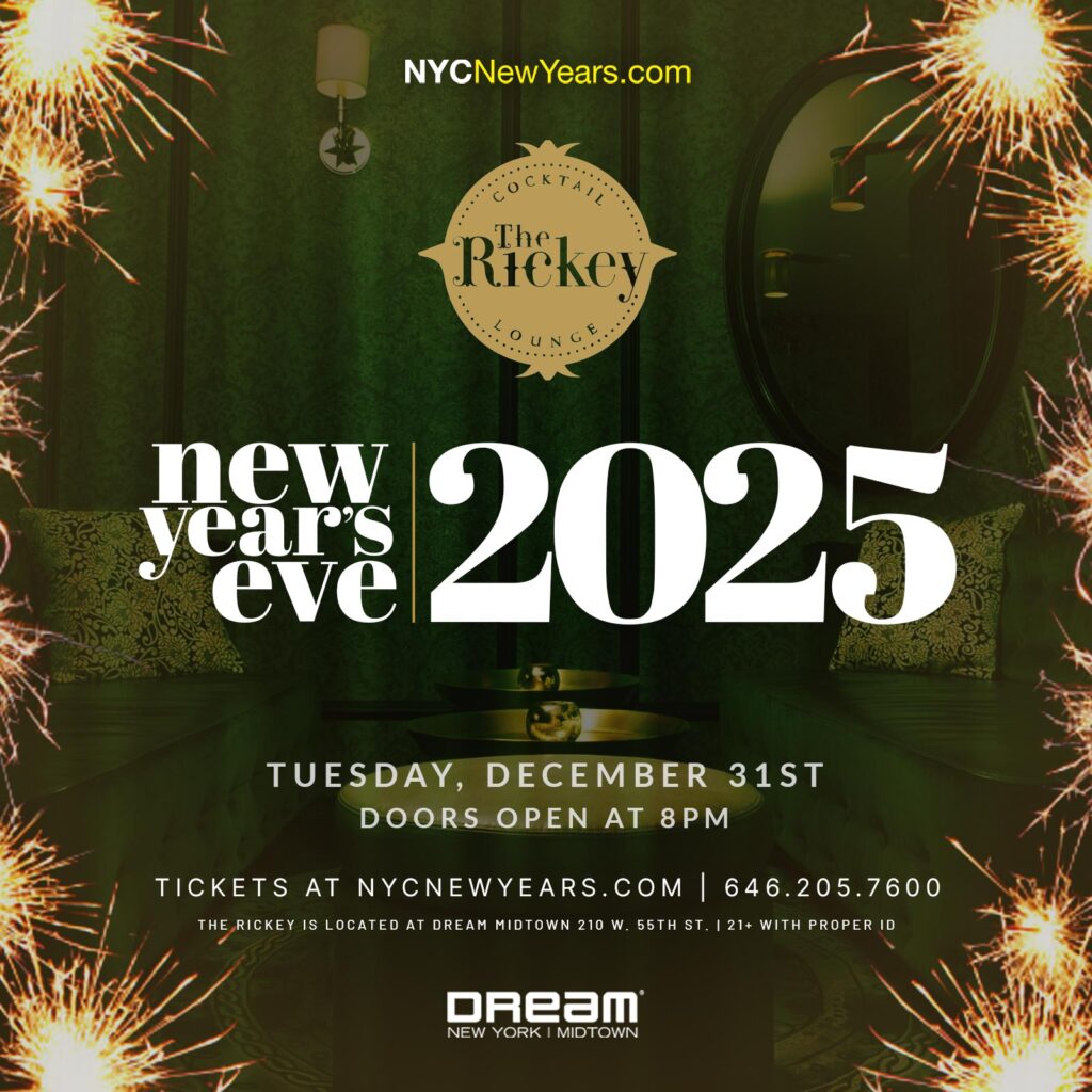 new years eve at the rickey nyc