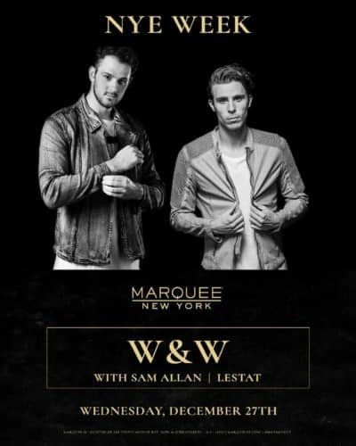 W&W at Marquee NYC