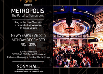 new years eve at sony hall