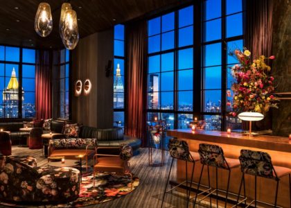 new year's eve at the fleur room inside moxy hotel chelsea