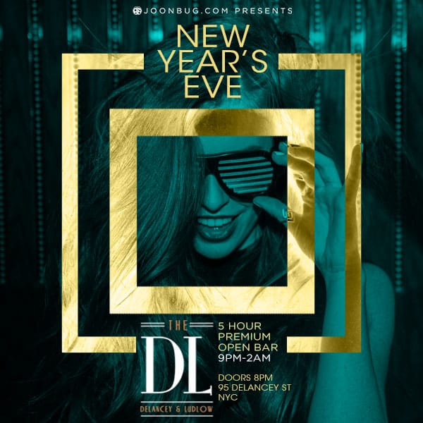 2020 New Years Eve at The DL NYC in LES New York City | NYCNewYears.com