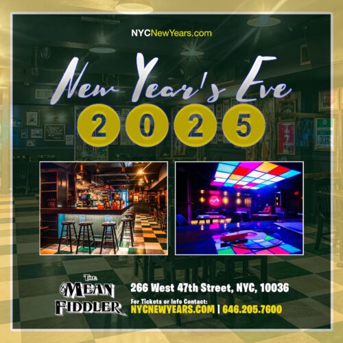 New Years Eve at The Mean Fiddler 