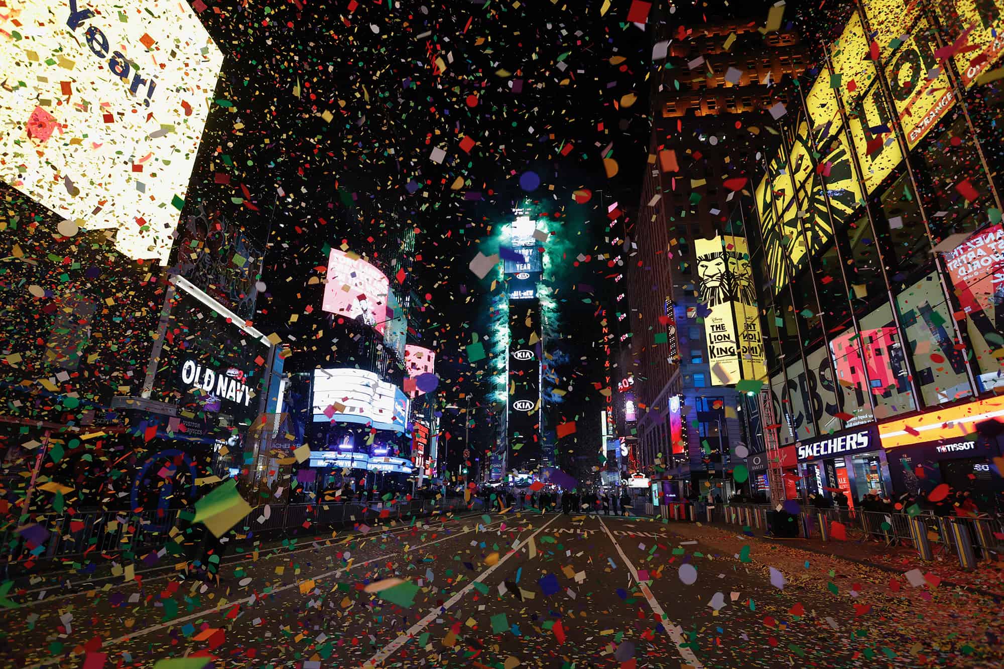2024 New Years Eve in New York City Times Square Parties