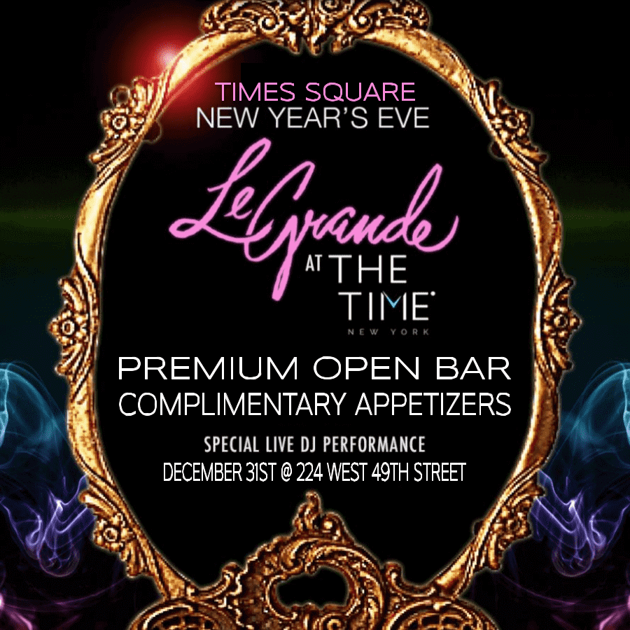 New Years Eve at LeGrande Lounge Times Square