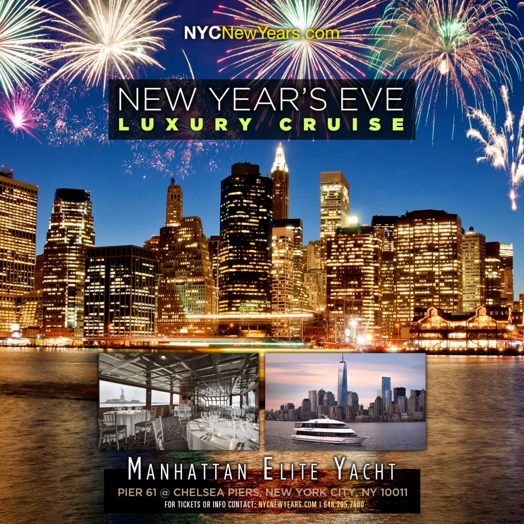 New Years Eve Cruise aboard Manhattan Elite Yacht