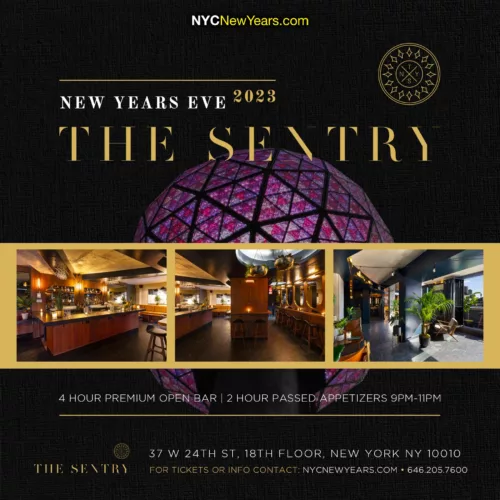 The Sentry Rooftop New Years Eve 2023 