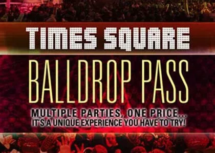 Times Square Ball Drop Party Pass