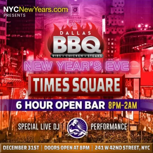 dallas bbq times square new year's eve