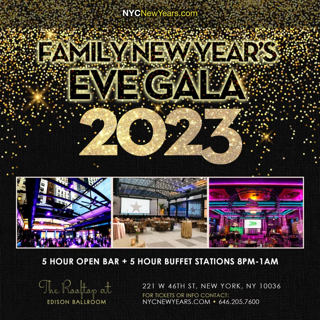 new years eve at edison rooftop times square
