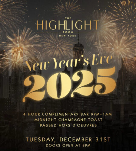 2025 new years eve at the highlight room