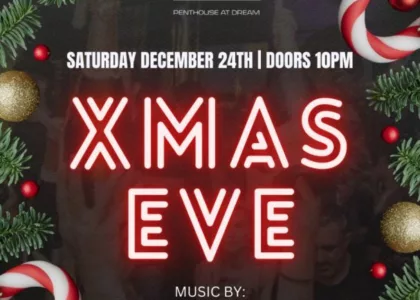 2022 christmas eve party at phd rooftop dream downtown