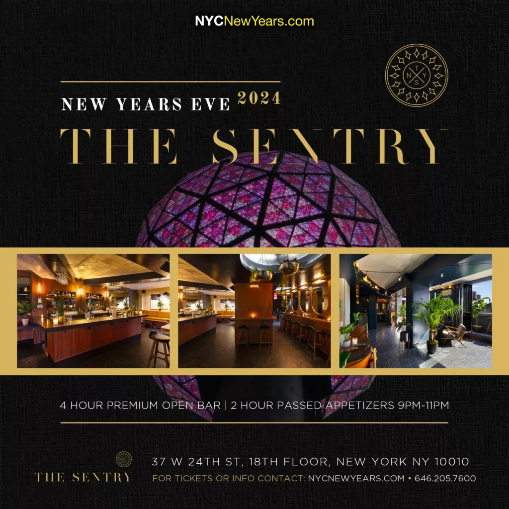 The Sentry Rooftop New Years Eve 2024
