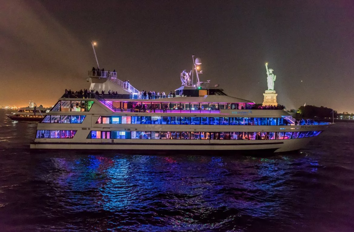 New Years Eve on Hornblower Infinity Yacht in New York City