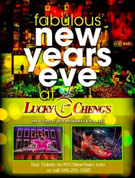 New Years Eve at Lucky Chengs