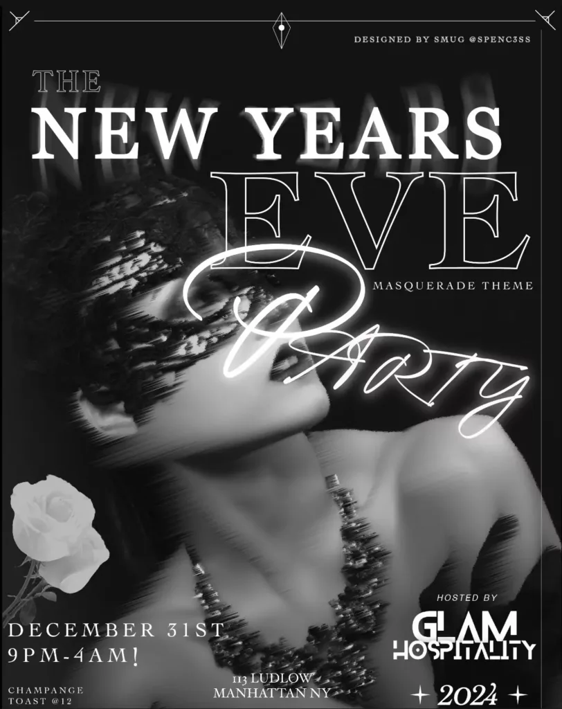 new years eve masquerade party 18+