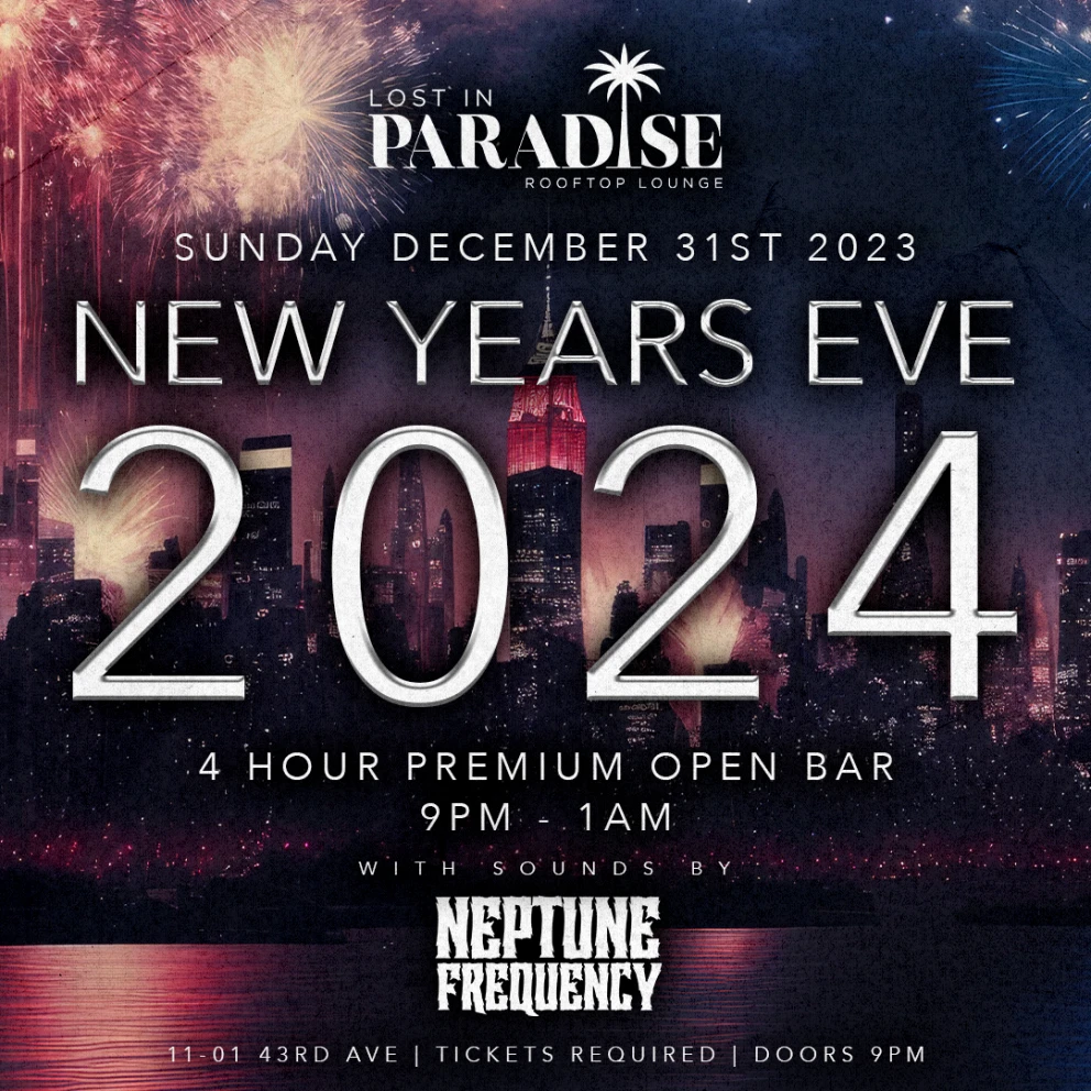 New Years Eve at Lost In Paradise
