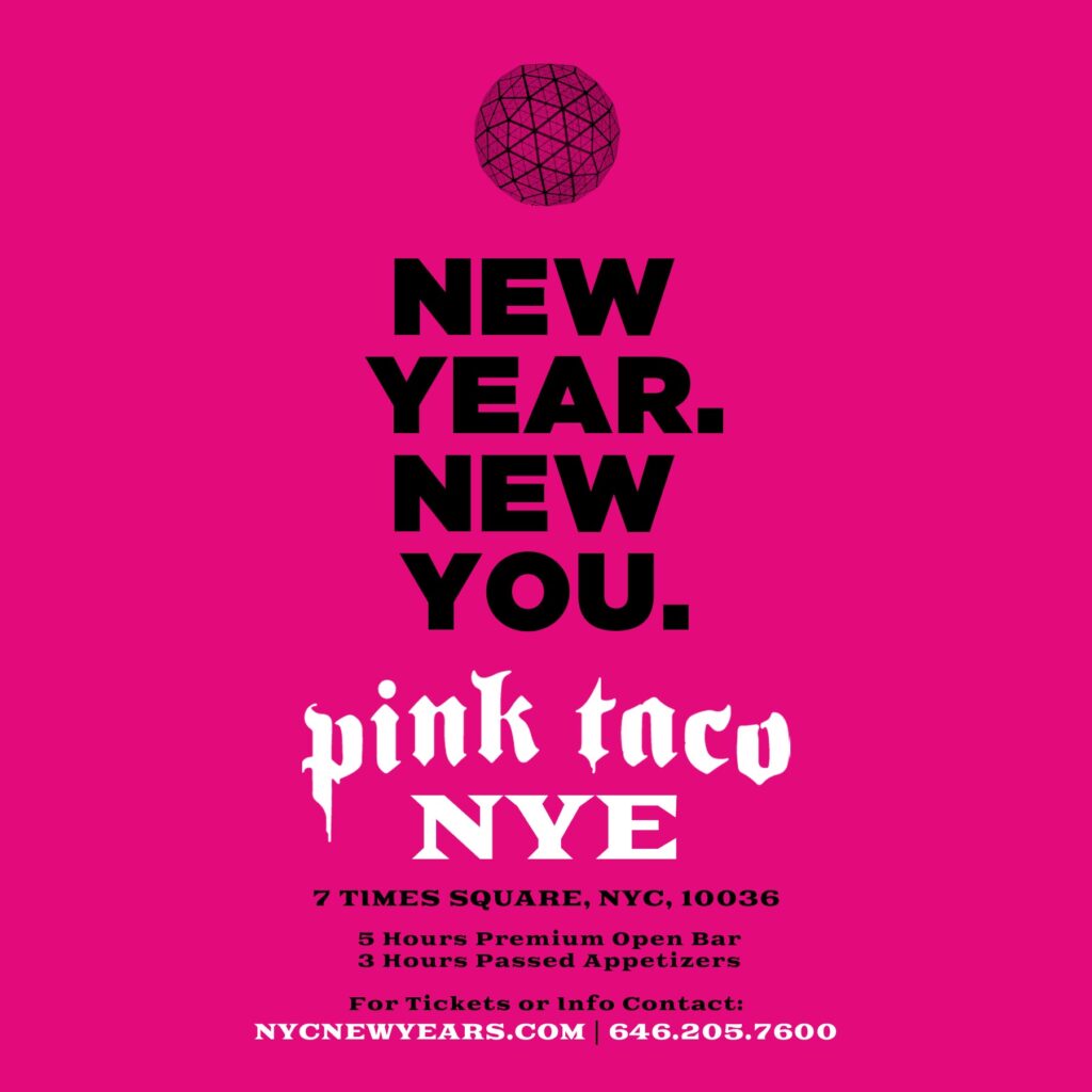 new years eve at pink taco times square