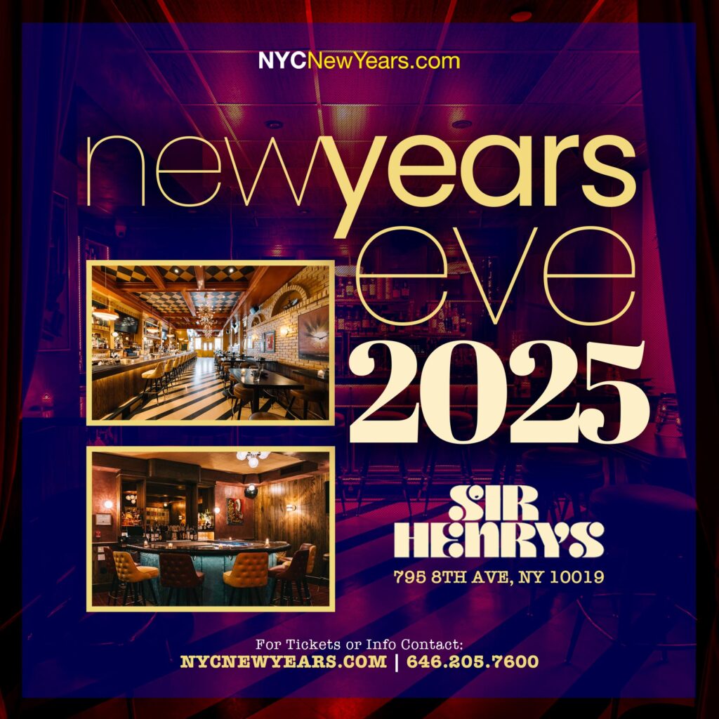 new years eve at sir henrys in times square