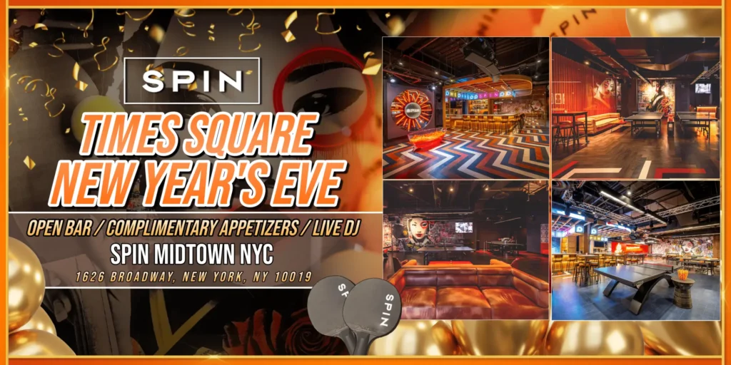 Spin Times Square New Years Eve Party