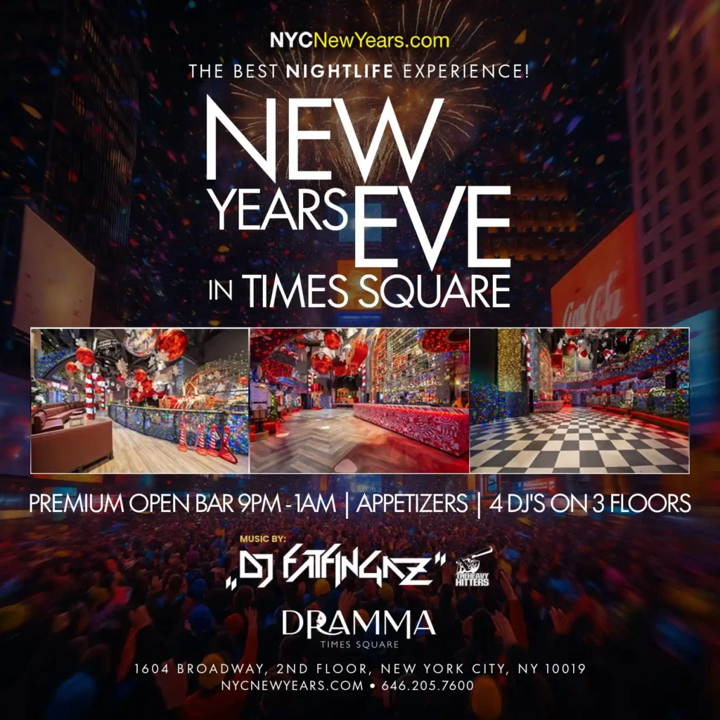 Dramma New Years Eve Party